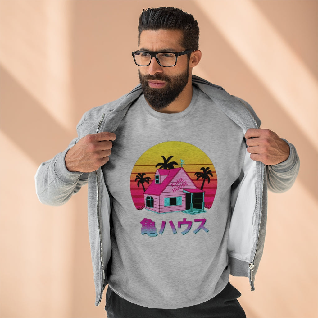 Vaporwave Kame House Sweatshirt
