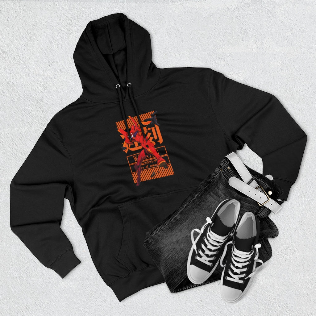 Eva Unit 02 "State of Emergency" Hoodie