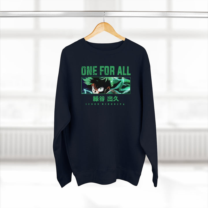 Midoriya "One For All" Sweatshirt