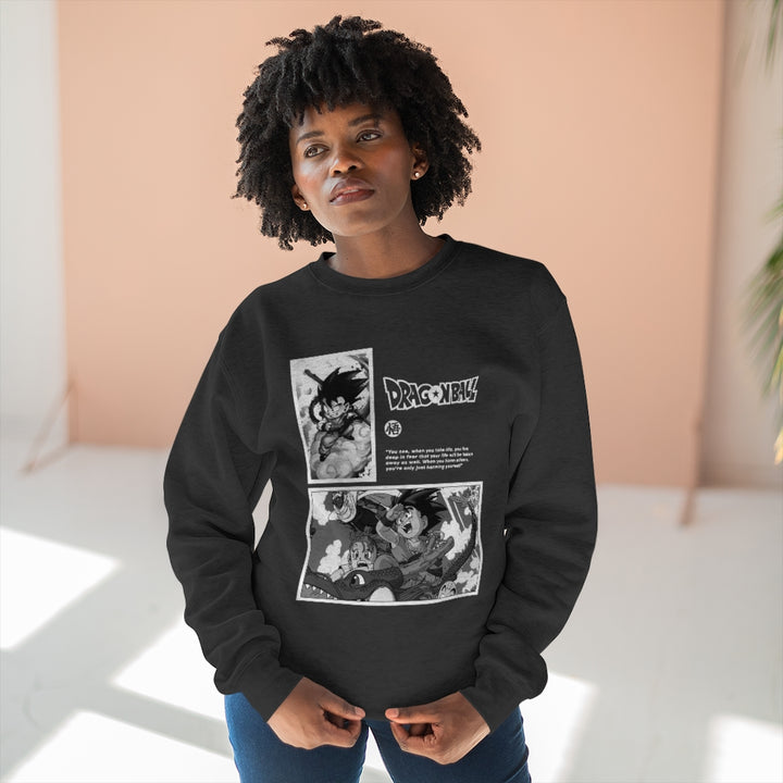 Kid Goku Manga Panel Sweatshirt