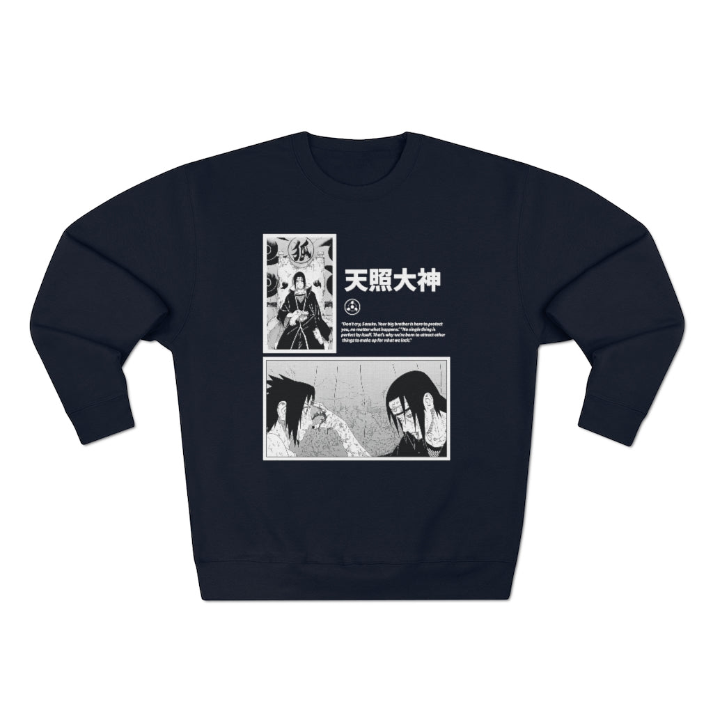 Uchiha Brothers Manga Panel Sweatshirt