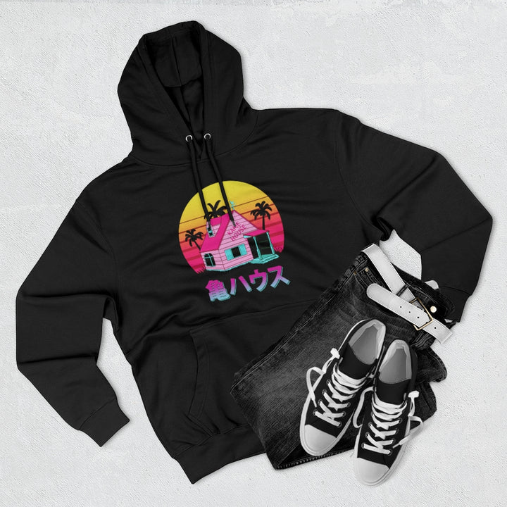 Vaporwave Kame House Hoodie