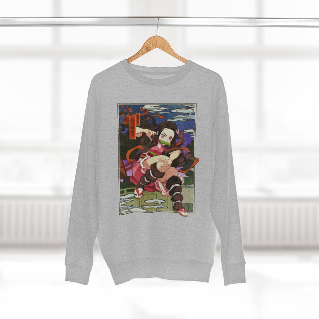 Nezuko Action Sweatshirt