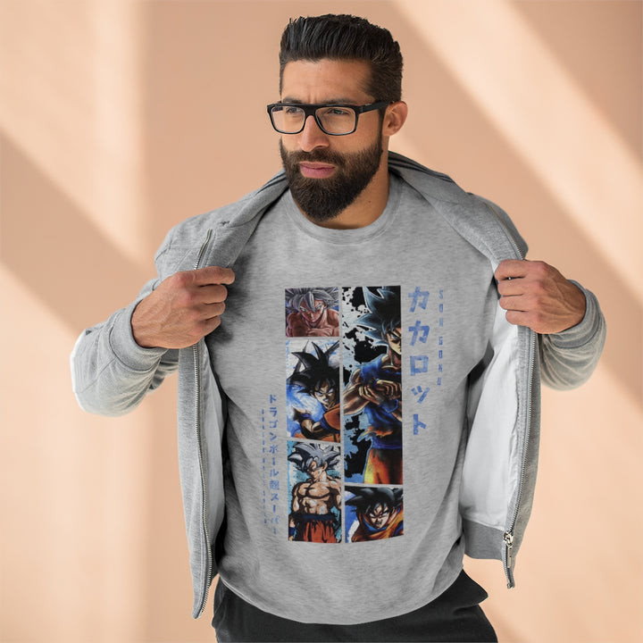 Son Goku Panel Sweatshirt