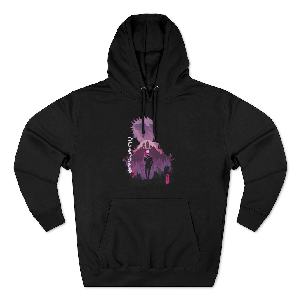 Satoru Gojo Silhouette Hoodie – Anime Hype Society